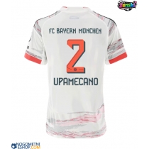 Ženski Nogometni dresi Bayern Munich Dayot Upamecano #2 Gostujoči 2025-26 Kratek Rokav